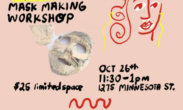 Halloween Mask Making Workshop⁠ With Carissa Potter